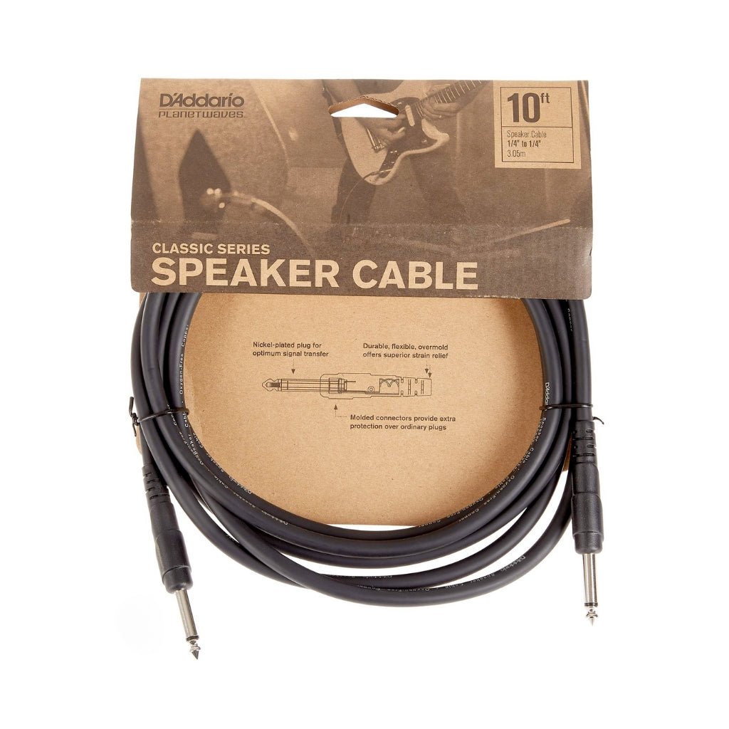D'Addario PW-CSPK-10 - Planet Waves Speaker Cable 10ft Speaker Cables Sky Music
