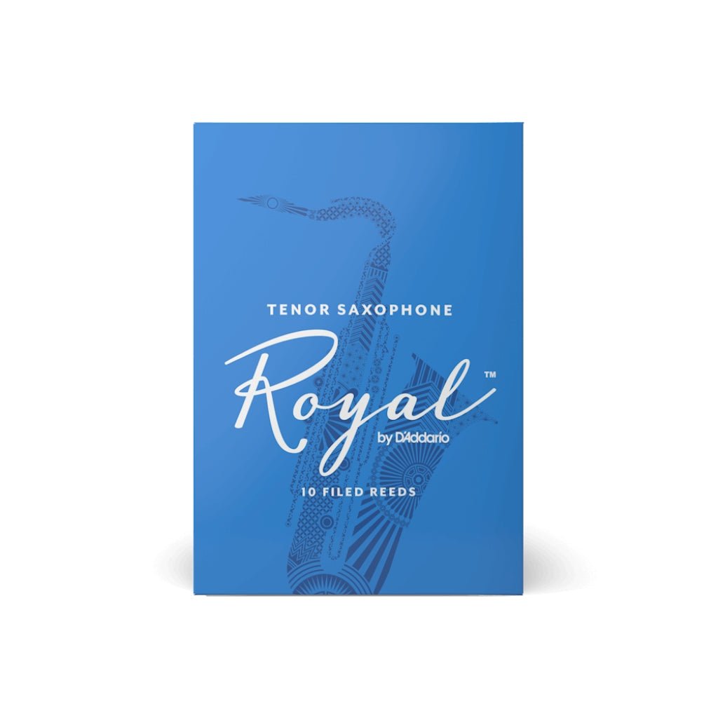 D'Addario Royal Tenor Saxophone Reeds - 2.0 (10-pack) Brass & Woodwind Accessories Sky Music