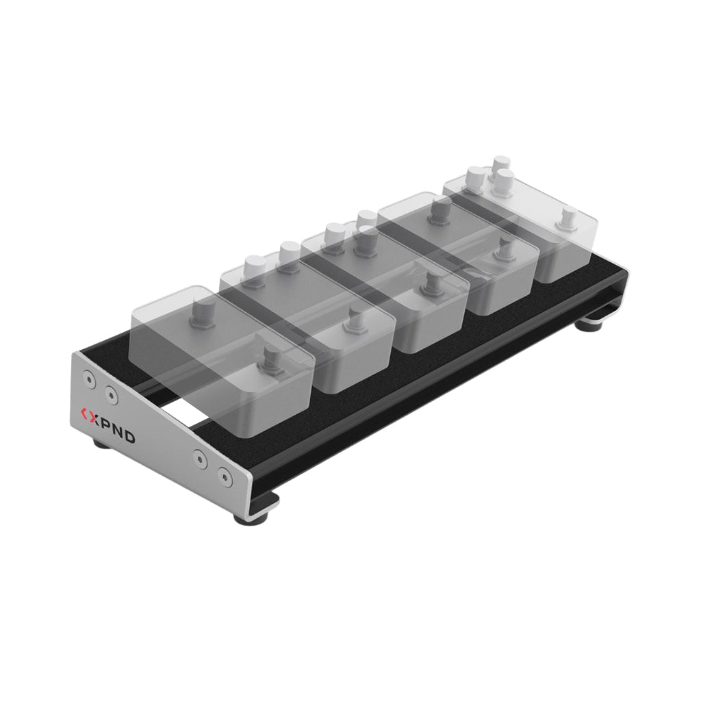 D'Addario XPND Core Pedalboard - Single Row Pedal & Pedalboard Accessories Sky Music