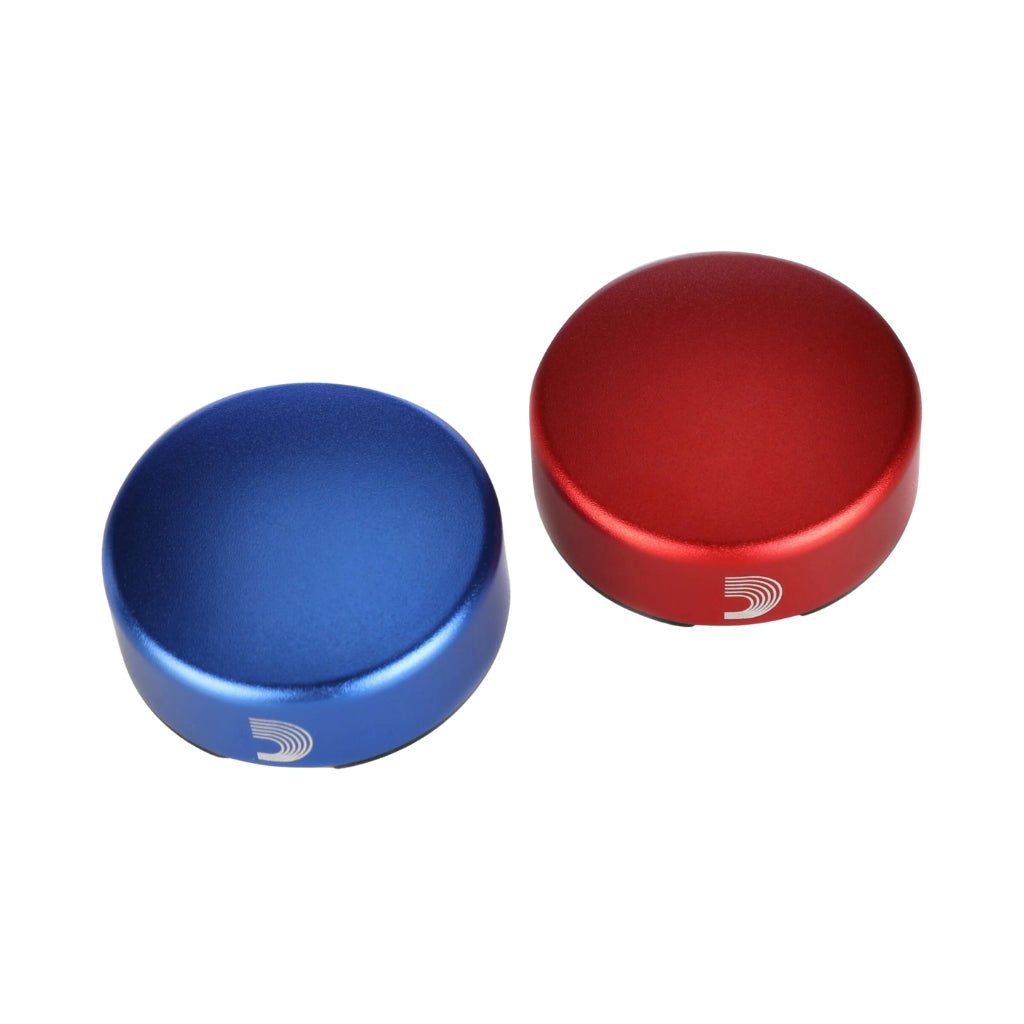 D'Addario XPND Footswitch Topper - Blue/Red 2-Pack Pedal &amp; Pedalboard Accessories Sky Music