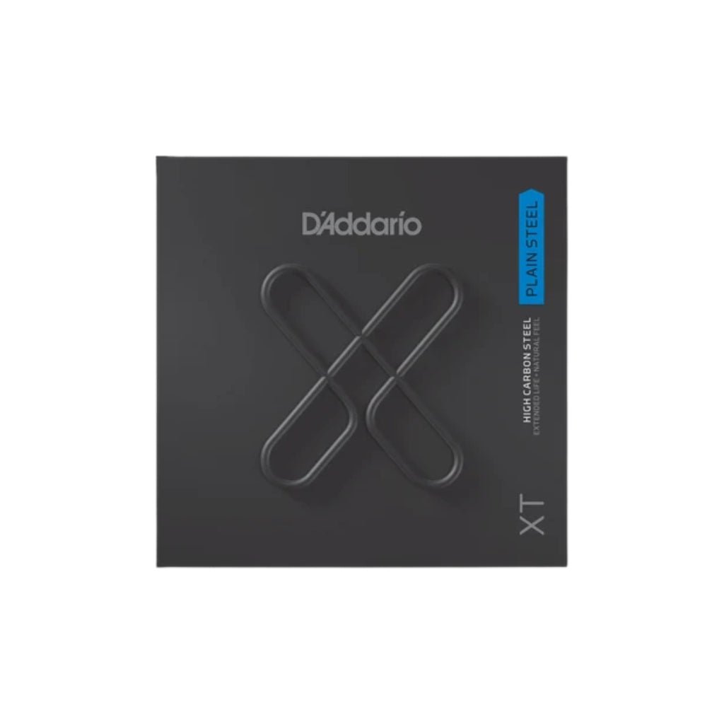 D'Addario XT Coated Plain Single Acoustic/Electric Guitar String - .014 Fretted Instrument Strings Sky Music