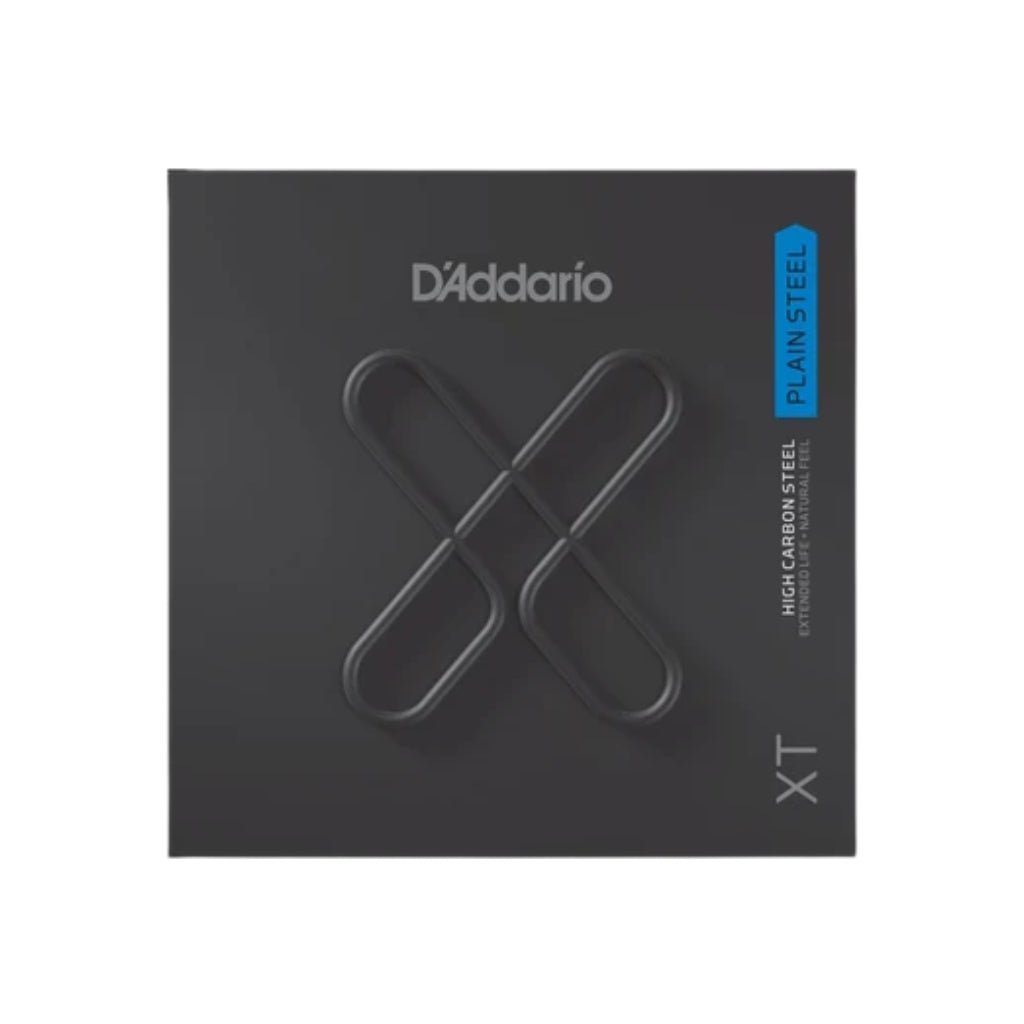 D'Addario XT Coated Plain Steel Single - .12 Fretted Instrument Strings Sky Music