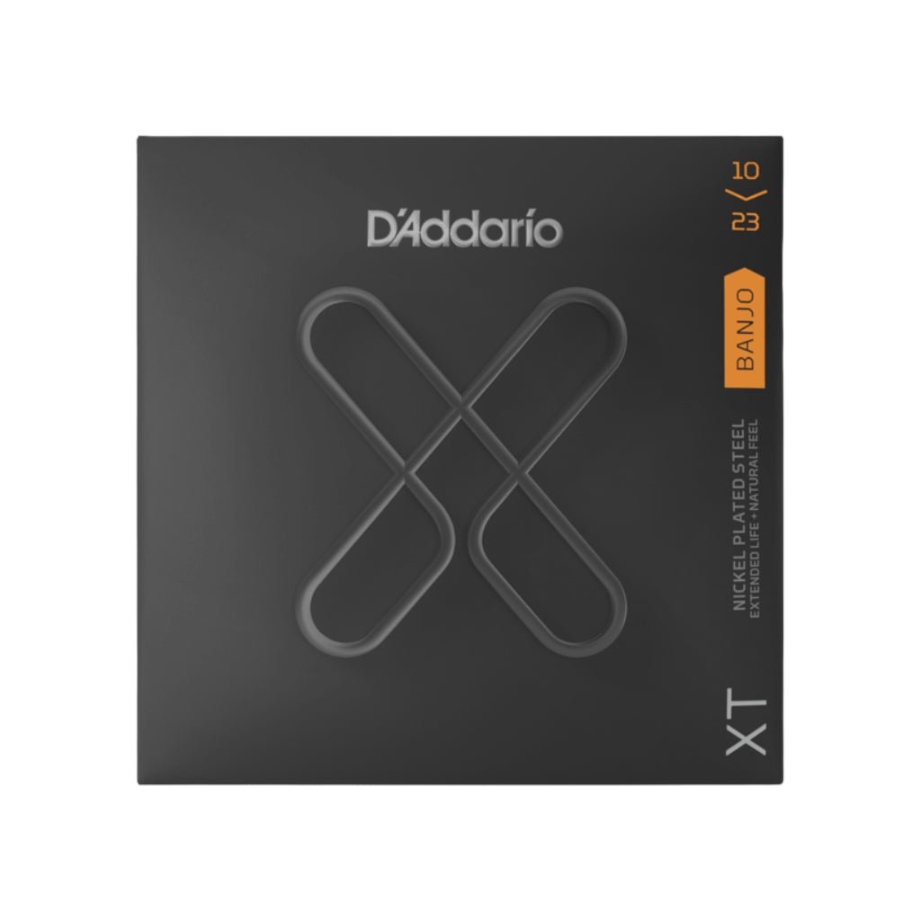 D'Addario XTJ1023 Banjo Strings XT 10-23 Medium Fretted Instrument Strings Sky Music