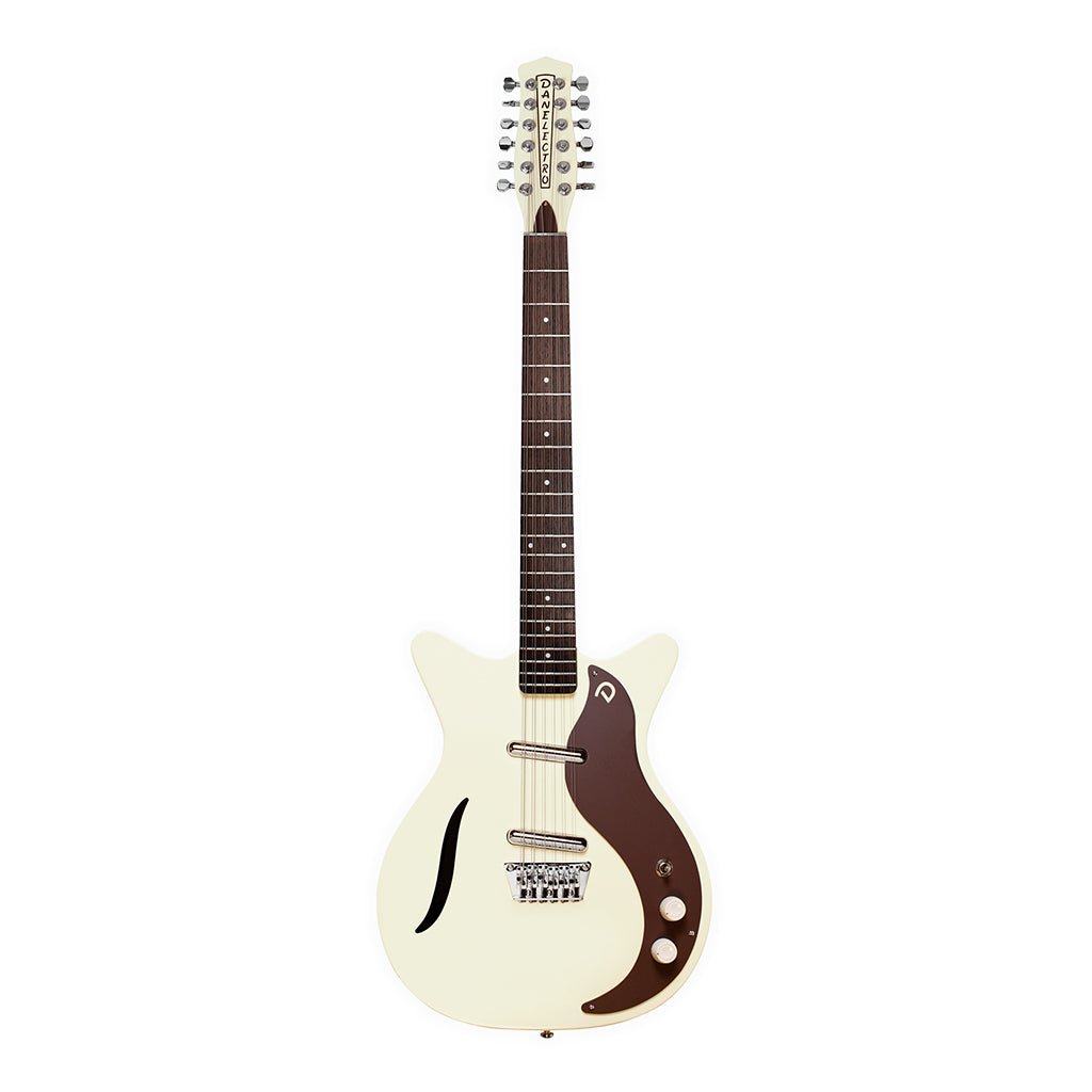 Danelectro Vintage 12 String - White Electric Guitars Sky Music