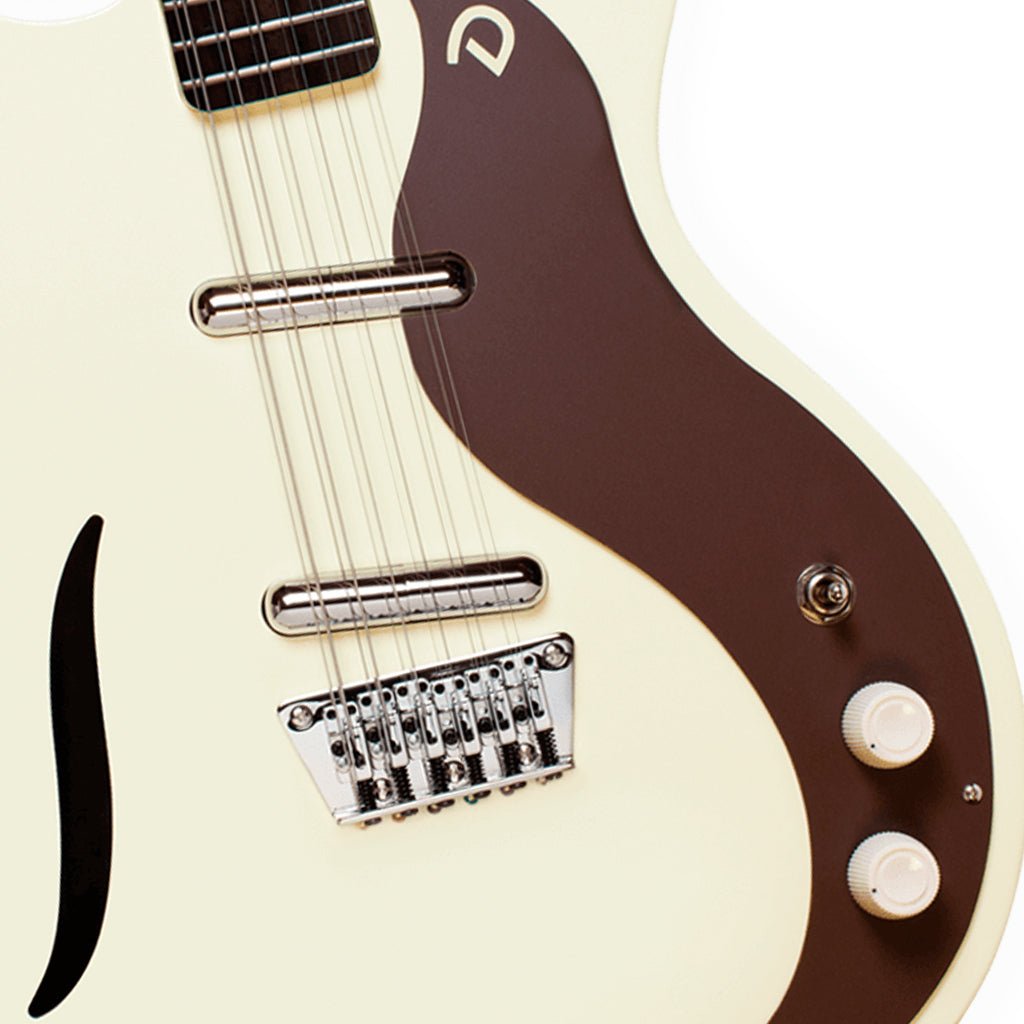 Danelectro Vintage 12 String - White Electric Guitars Sky Music