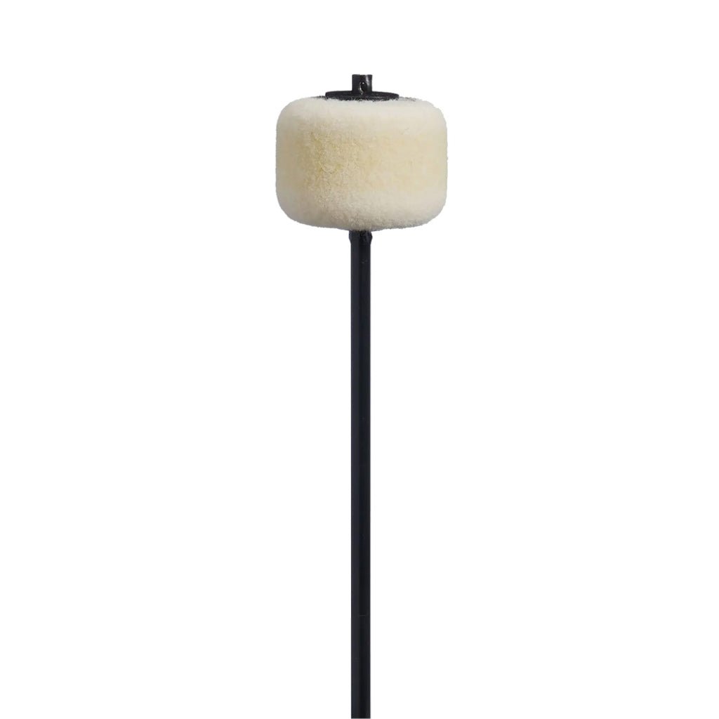 Danmar Bass Drum Beater - White Felt, Black Shaft Drum Accessories Sky Music