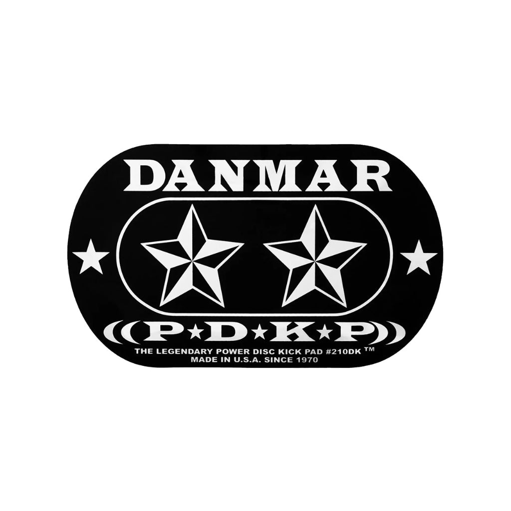 Danmar Double Power Disk Kick Pad - Star Drum Accessories Sky Music