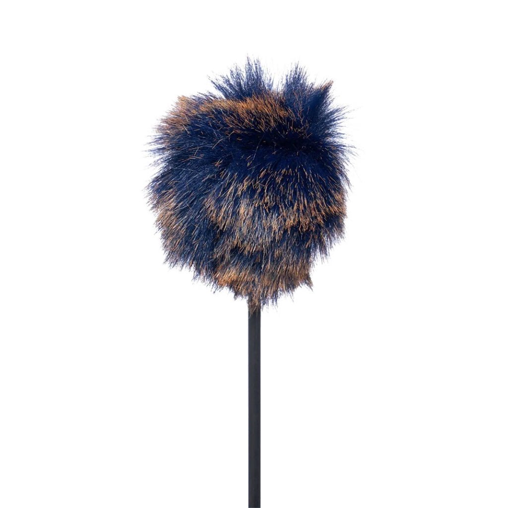 Danmar Drum Beater Blue with Gold Tip - Furry Kick Drum Accessories Sky Music