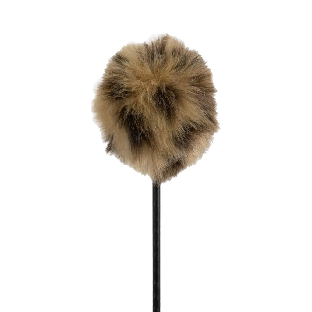 Danmar Drum Beater Tan Cheetah - Furry Kick Drum Accessories Sky Music