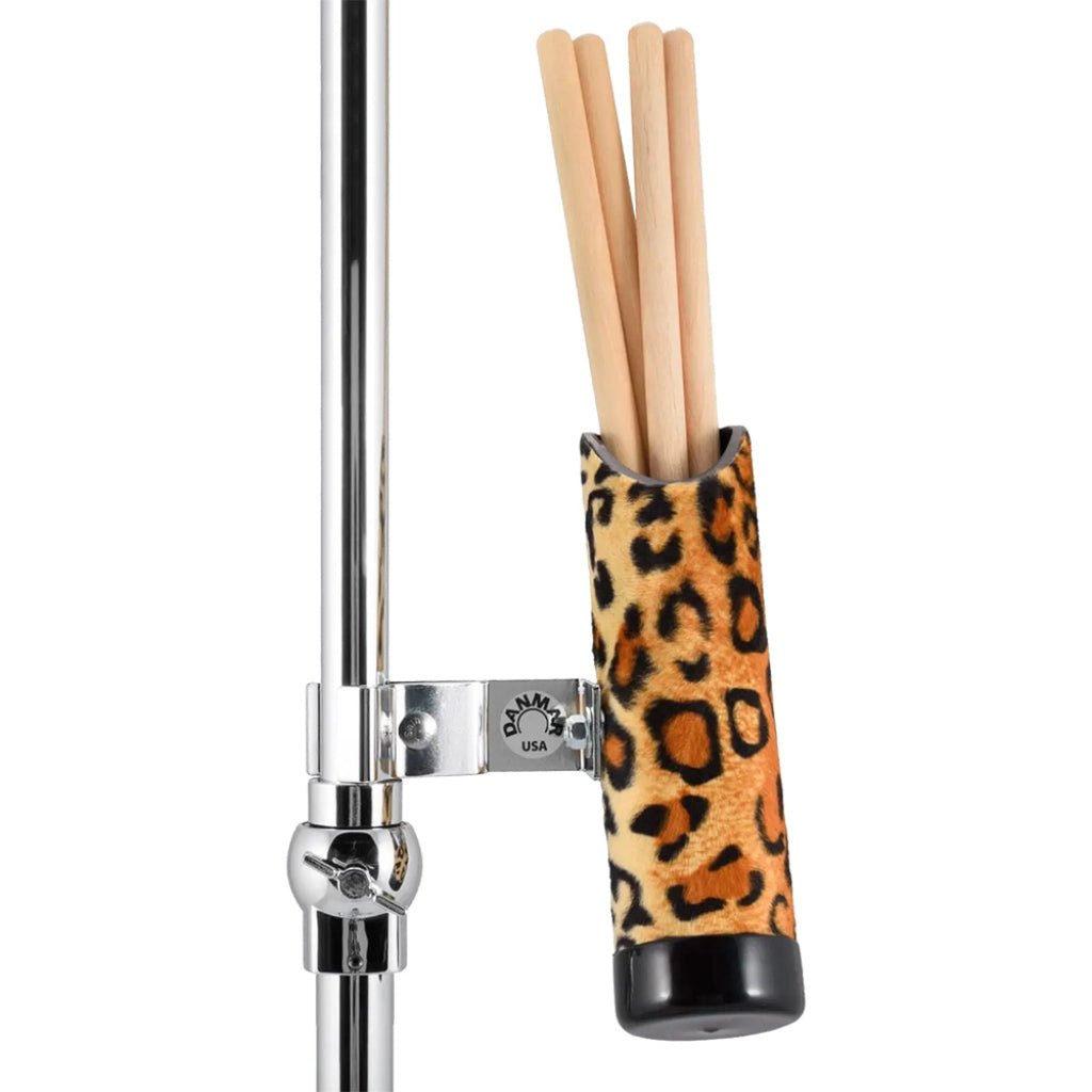 Danmar Stick Holder with Clamp - Leopard Drum Accessories Sky Music