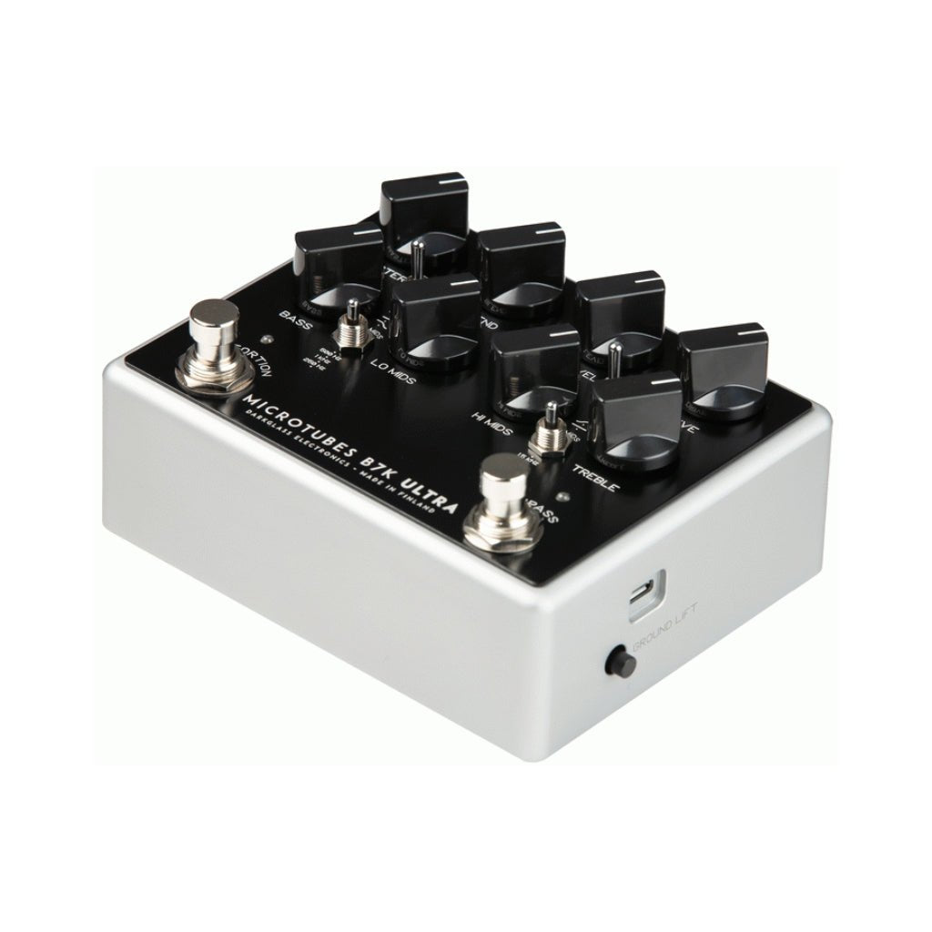 Darkglass Microtubes B7K Ultra V2 Bass Preamp Pedal with Aux In Effects Pedals Sky Music