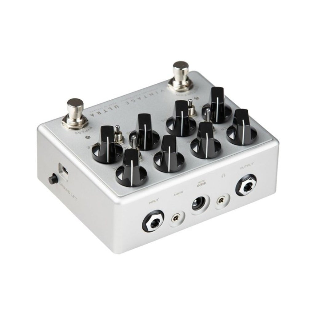 Darkglass Vintage Ultra V2 Bass Preamp Pedal with Aux In Effects Pedals Sky Music