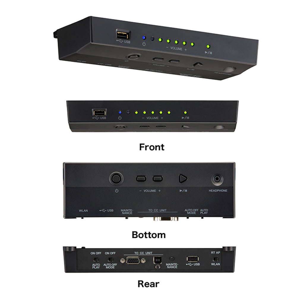 Yamaha 161cm Professional Baby Grand Piano with Disklavier Enspire Standard System Includes MSP3A Speakers Polished Ebony