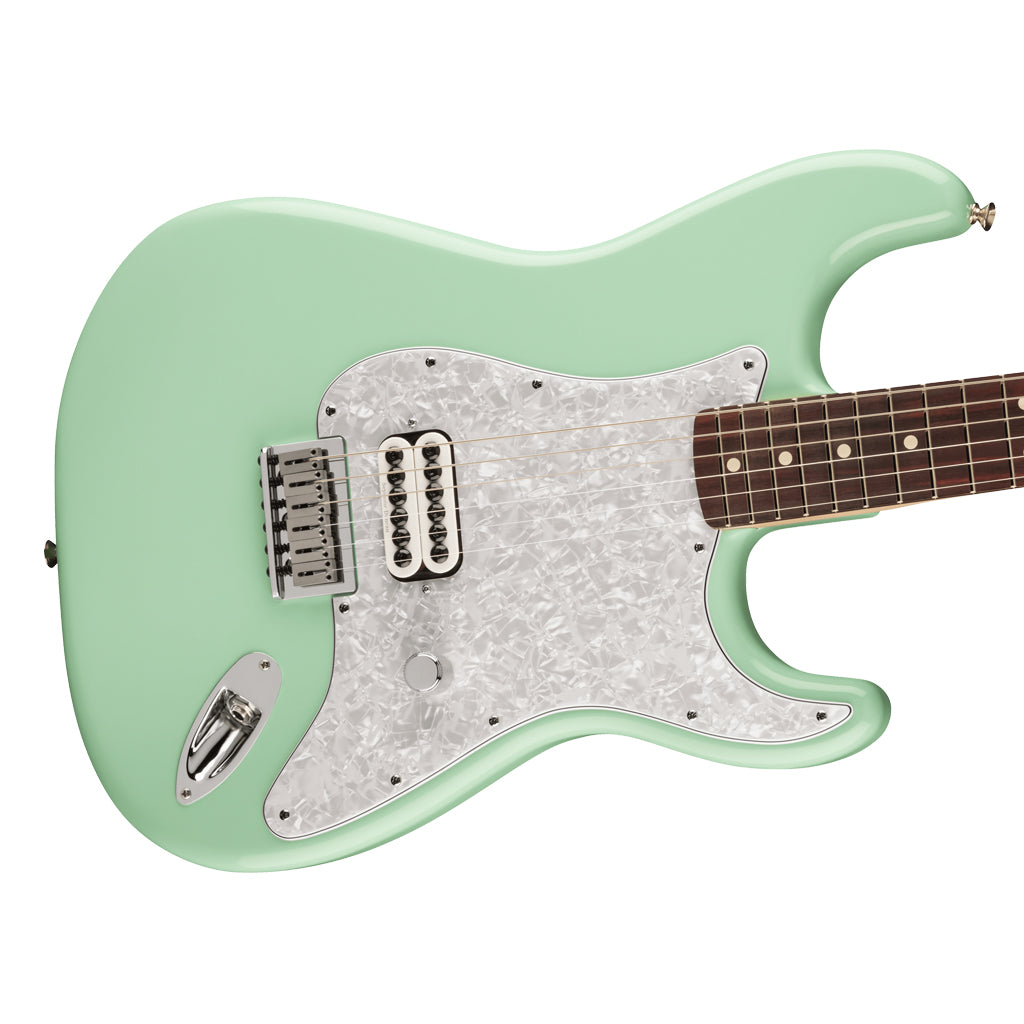 Fender - Tom DeLonge Stratocaster Electric Guitar - Surf Green, Rosewood Fingerboard