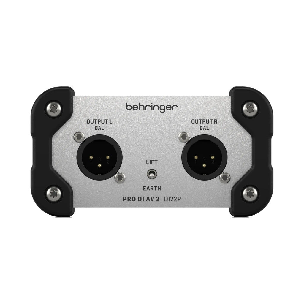 Behringer - DI22P Passive - Stereo Multimedia DI Box