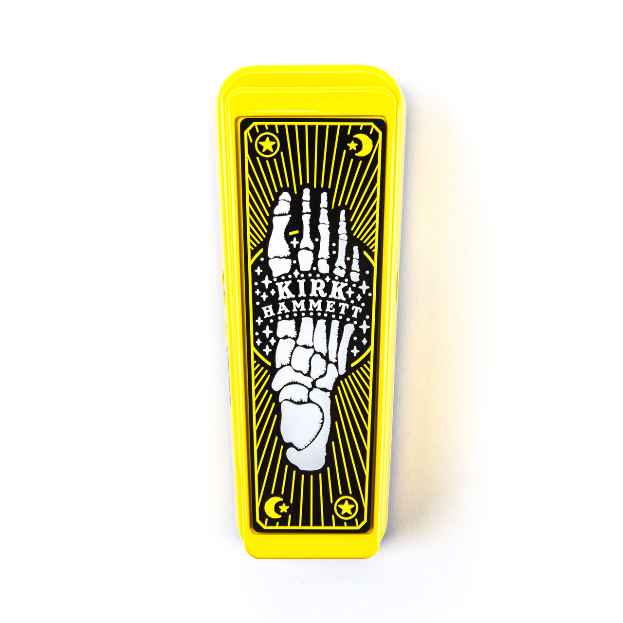 Dunlop Kirk Hammett Cry Baby Wah - Yellow Sparkle Edition