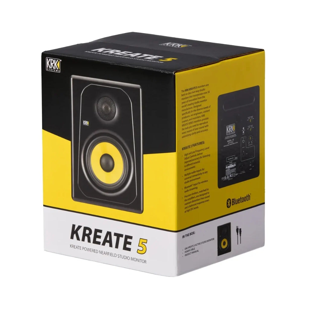 KRK - Kreate 5 Active 5" Studio Reference Monitor - Pair