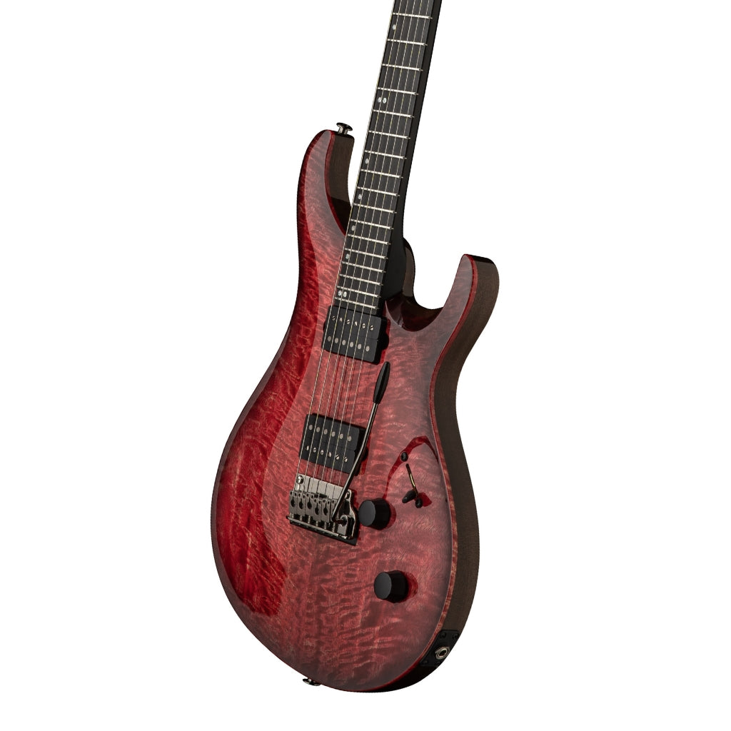 PRS - Tekton T Electric Guitar with Two-Point Tremolo - Fuchsia Aura with Black Satin Neck