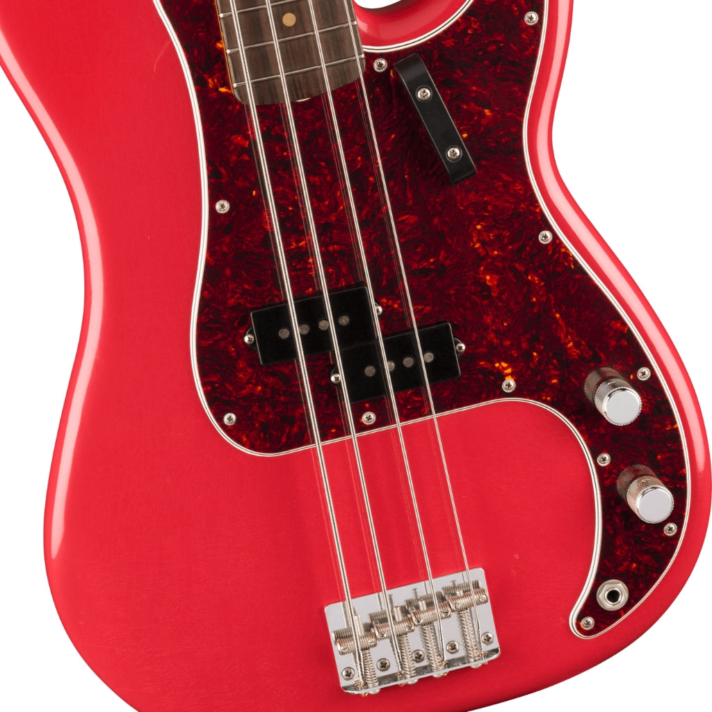 Fender - Limited Edition Vintera II Road Worn '60s Precision Bass - Fiesta Red, Rosewood Fingerboard