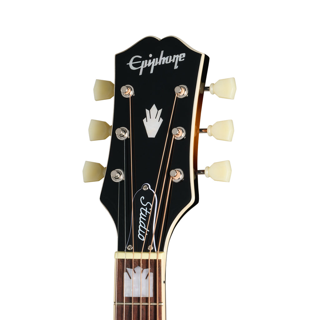 Epiphone J200 Studio Left Handed - Vintage Sunburst
