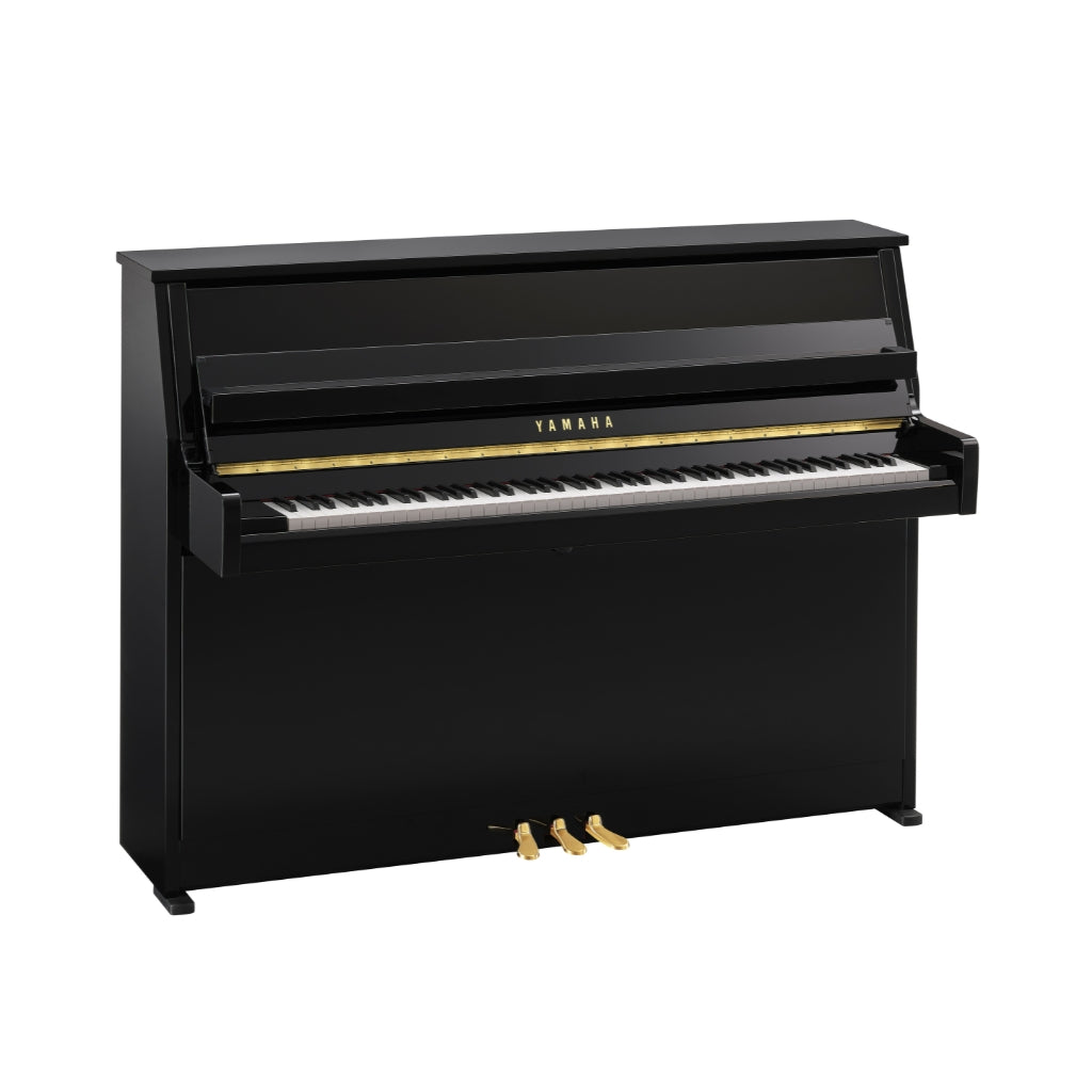Yamaha - B10 110cm Upright Piano - Polished Ebony