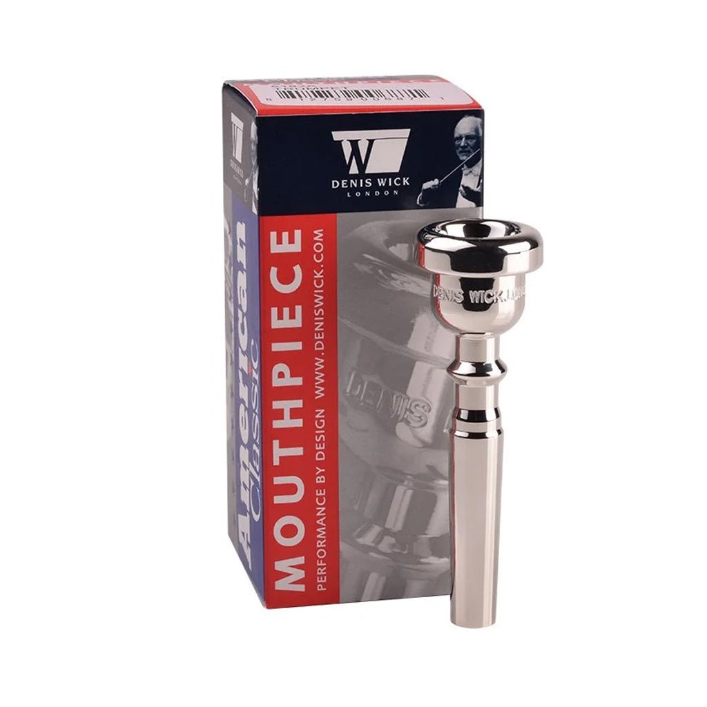 Denis Wick American Classic 3C Trumpet Mouthpiece - Silver Plated Brass &amp; Woodwind Accessories Sky Music