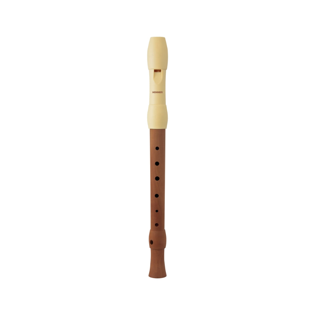 Hohner Alegra Wooden Body Plastic Head German Recorder - C Soprano, Ivory