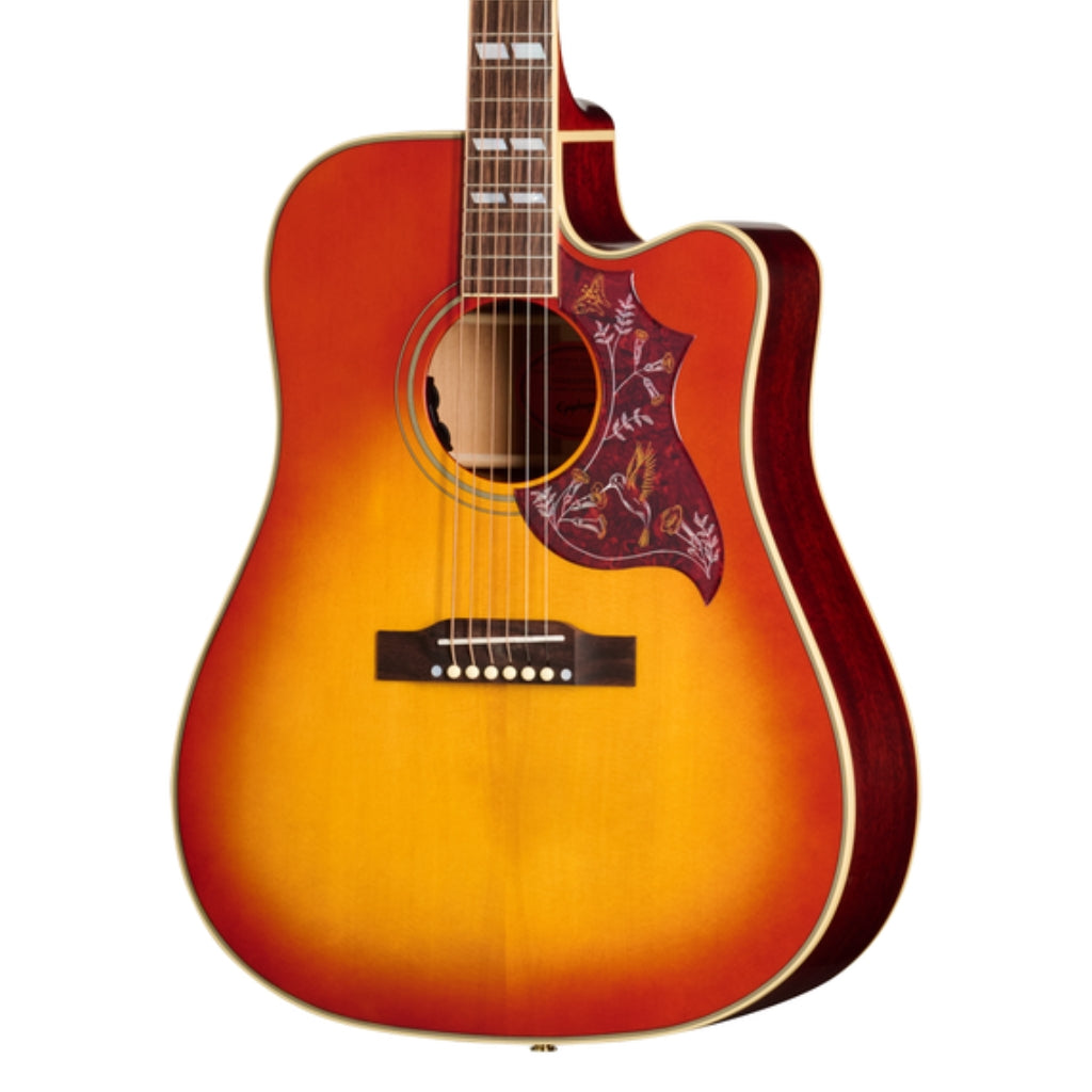 Epiphone - Hummingbird Standard EC Acoustic Guitar - Cherry Sunburst