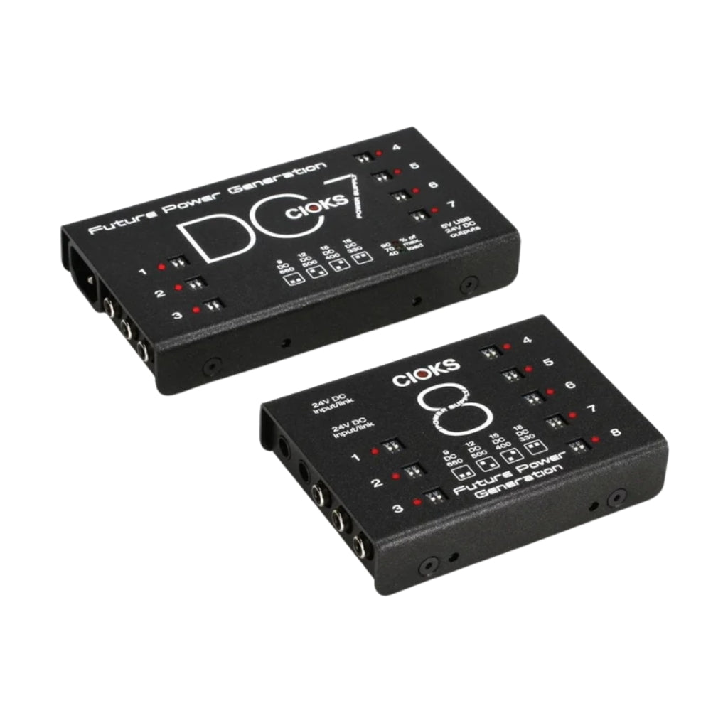 Cioks - Superpower DC7 v2 + C8E Pedal - Power Supply Bundle