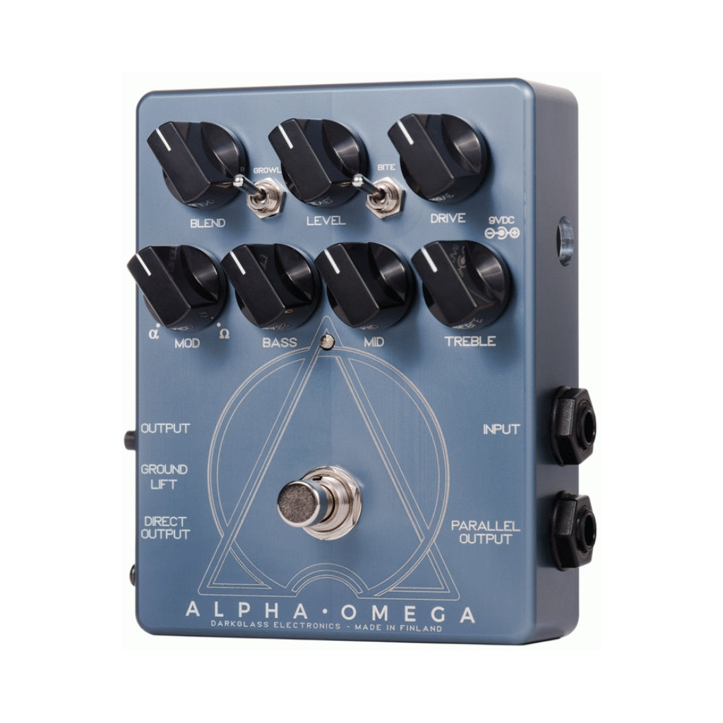 Darkglass - Alpha Omega Dual - Bass Preamp DI and Overdrive Pedal