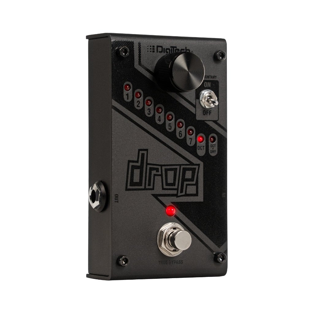 DigiTech Drop Polyphonic Drop-tune Pitch-shift Pedal - Black Effects Pedals Sky Music