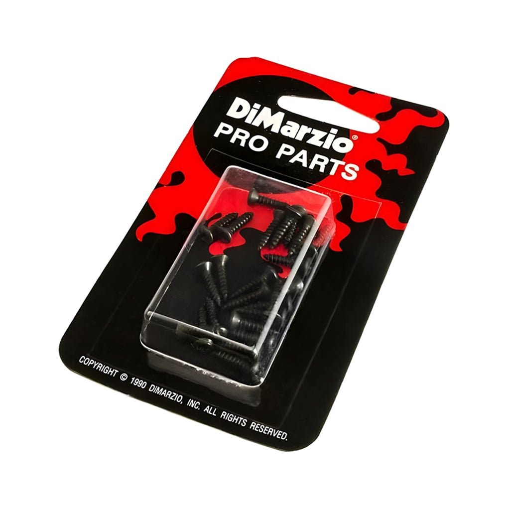 Dimarzio Scratchplate/Backplate Black Screws - 24 Pack Guitar Spare Parts Sky Music