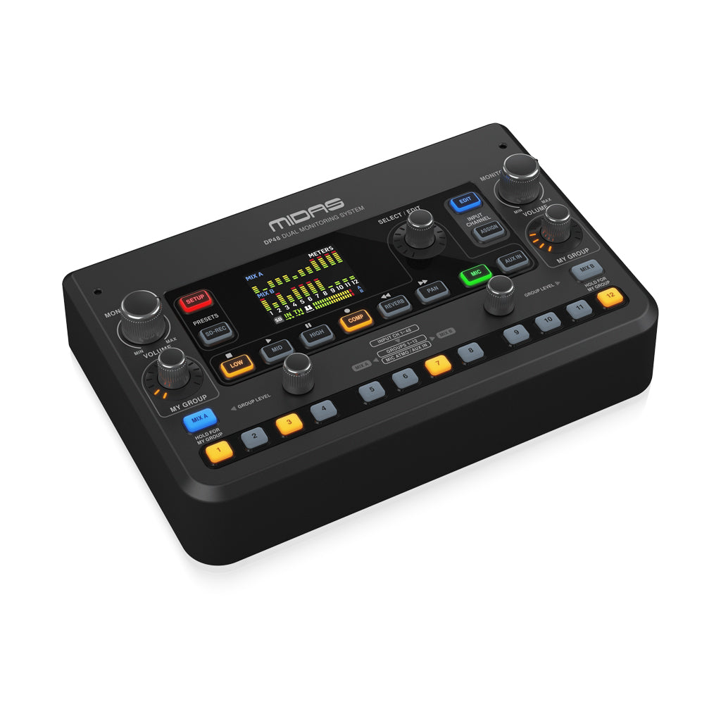 Midas - DP48 - Dual Channel Personal Monitor Mixer