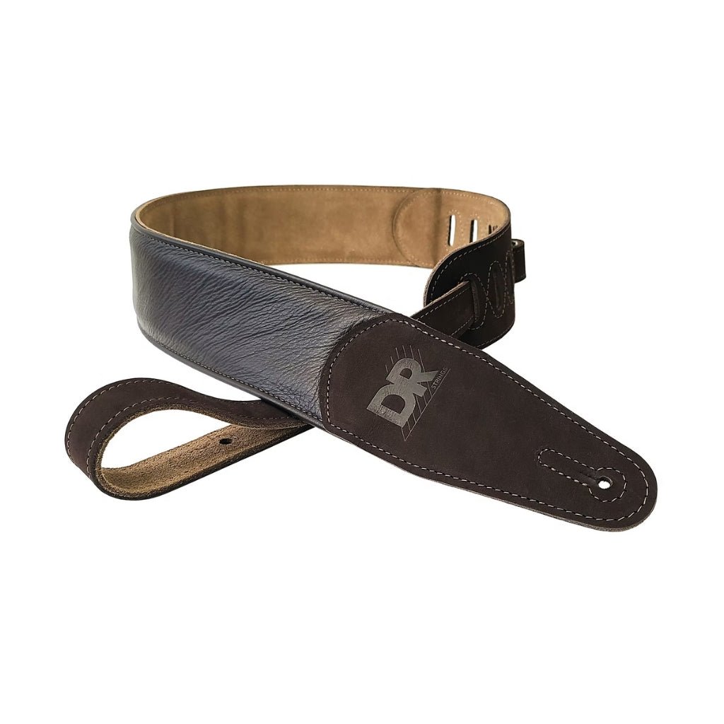 DR Butter-Soft Guitar Leather Straps - Brown Guitar Straps Sky Music