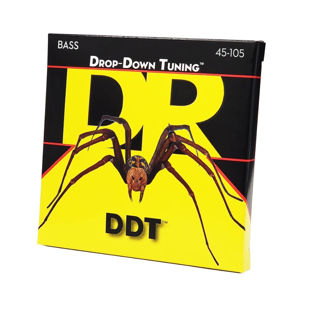 DR Drop-Down Tuning Stainless Steel Bass Guitar Strings - Medium 45-105 Bass Strings Sky Music
