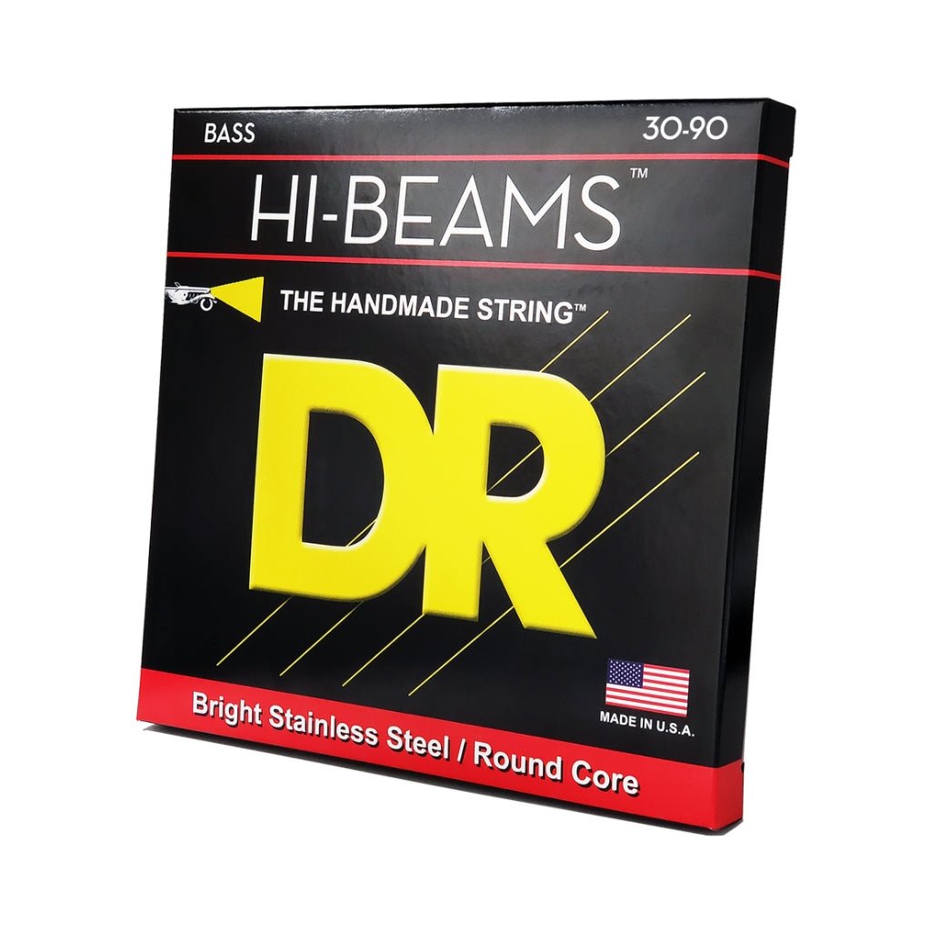 DR Hi-Beam Stainless Steel Bass Guitar Strings - Super Light 30-90 Guitar Strings Sky Music