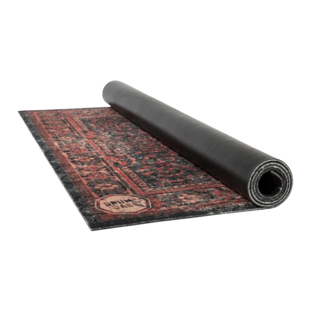 DRUMnBASE VP130 Stage Mat - Black Red, 130x90cm Drum Accessories Sky Music