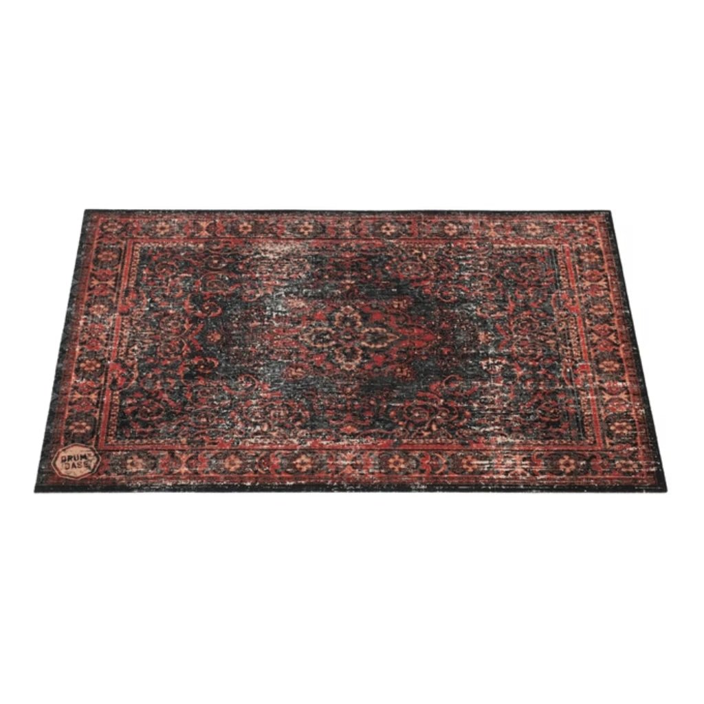 DRUMnBASE VP130 Stage Mat - Black Red, 130x90cm Drum Accessories Sky Music