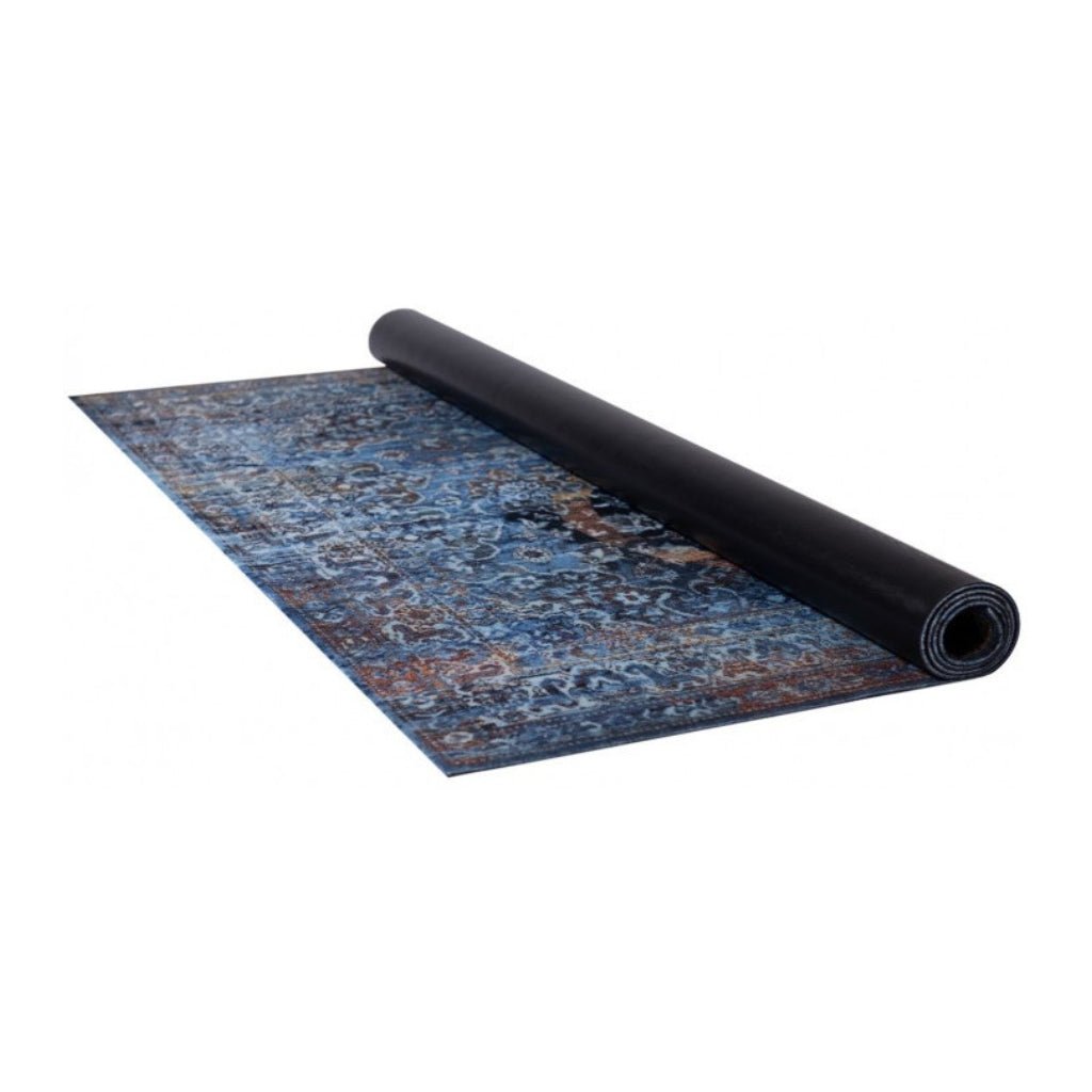 DRUMnBASE VP185 Stage Mat - Blue Vintage Persian , 185x160cm Drum Accessories Sky Music