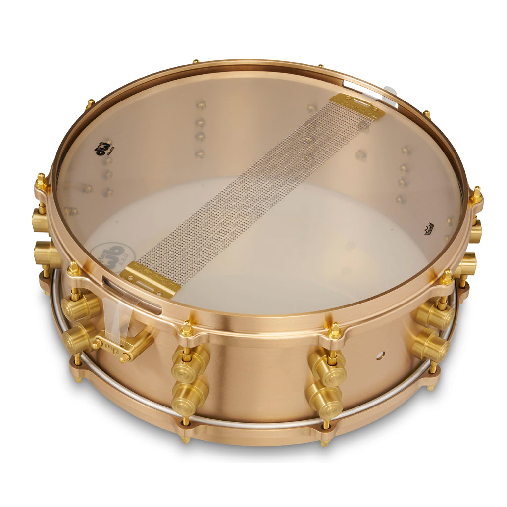 DW MFG 14x5 True Cast Bell Bronze Snare Drum