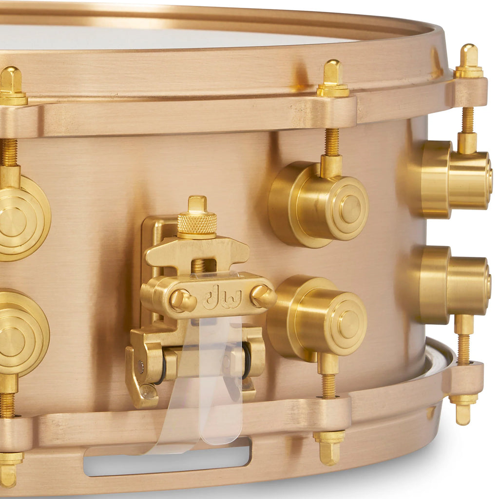 DW MFG 14x5 True Cast Bell Bronze Snare Drum