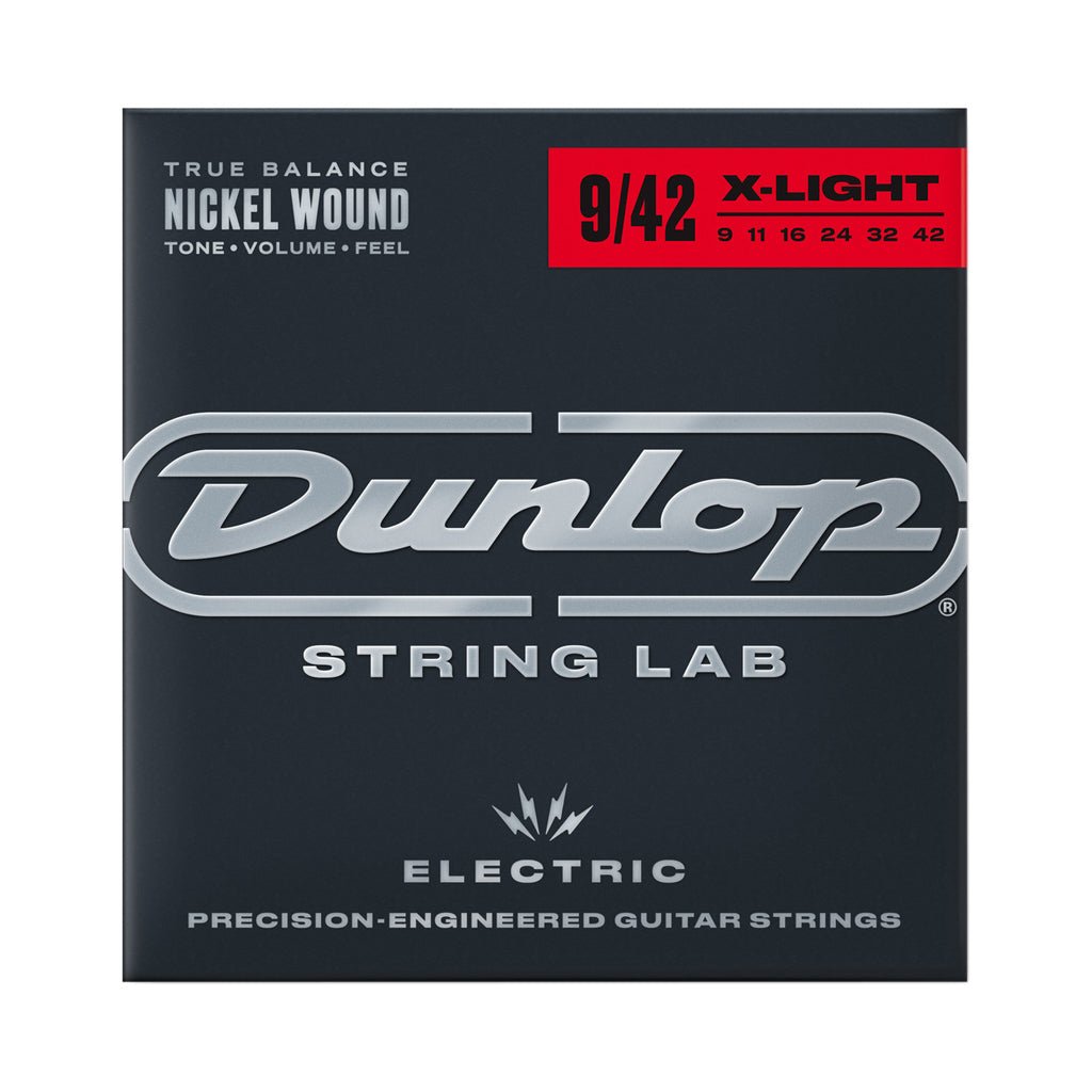 Dunlop DEN942 Electric Guitar Strings – Light 9-42 Guitar Strings Sky Music