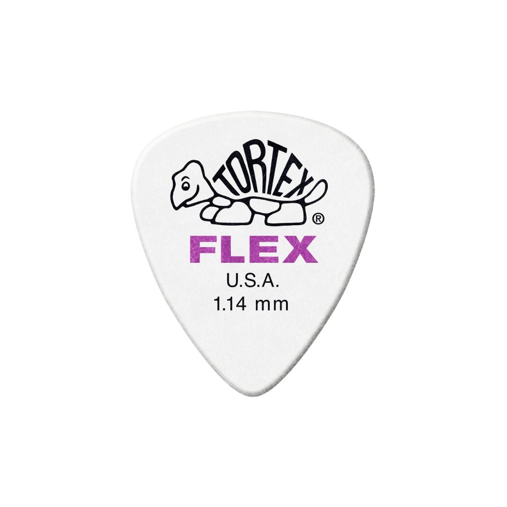 Dunlop Tortex Flex Standard 1.14mm Picks - 12 Pack Guitar Picks Sky Music