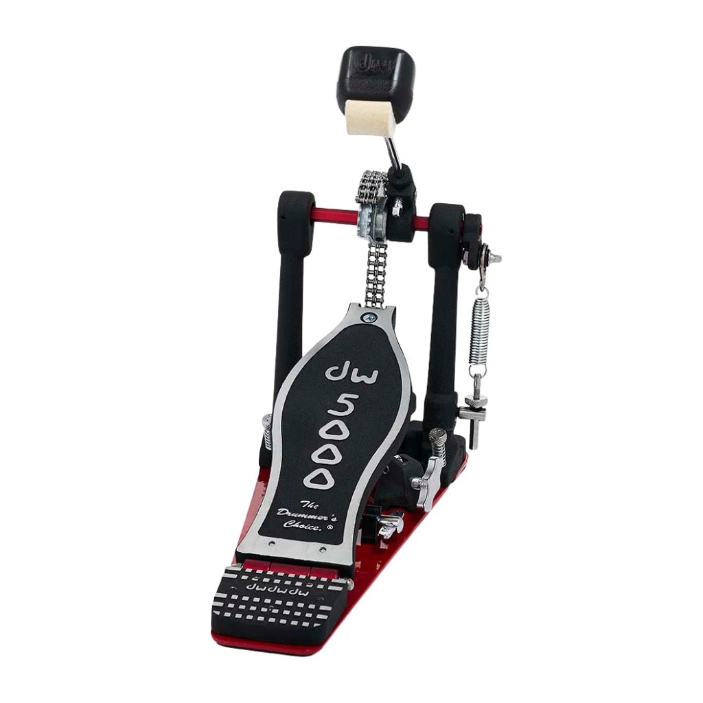 DW 5000 Series Single Bass Drum Pedal - Dual-Chain Turbo Drive Drum Hardware Sky Music