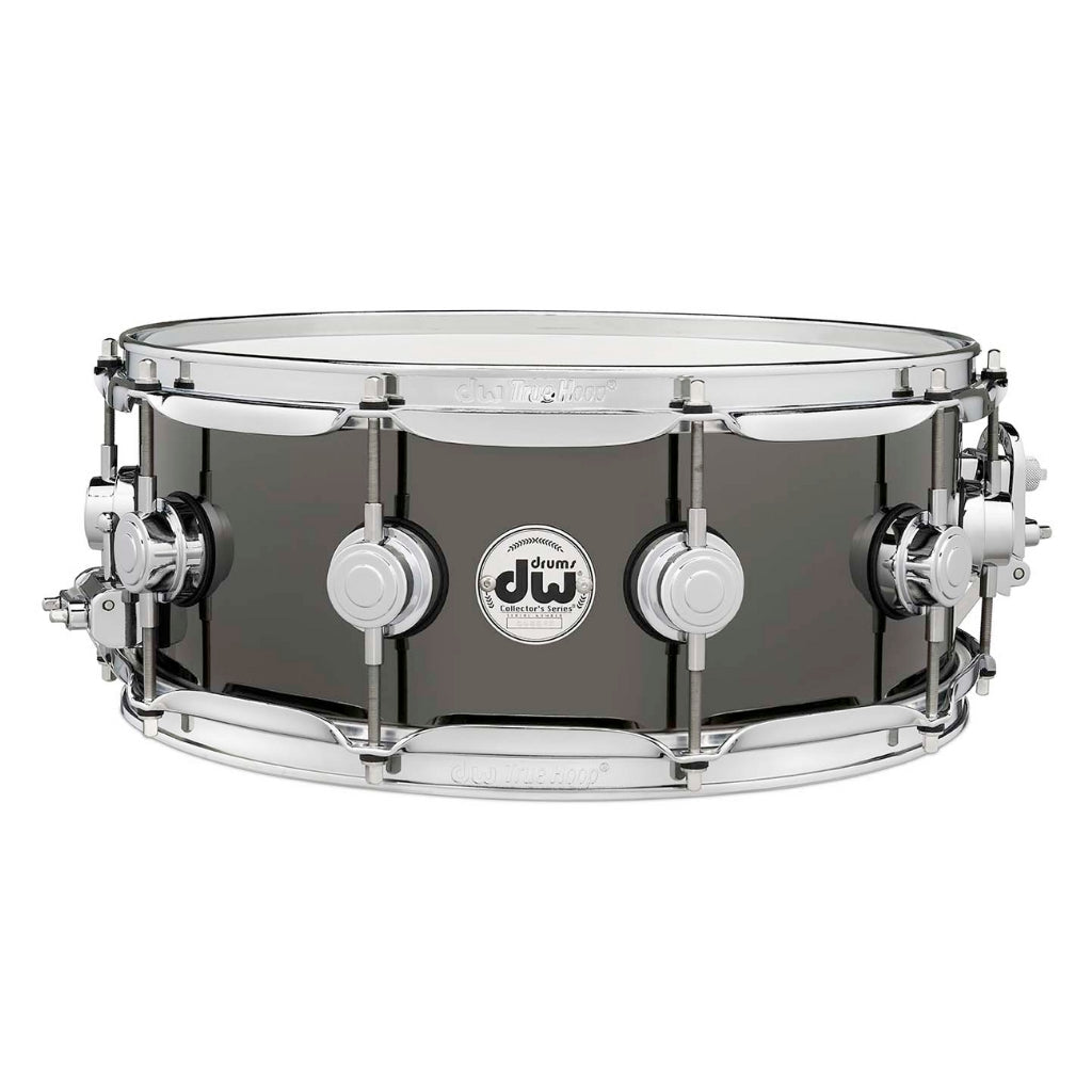 DW Collector's Series® 14"x5.5" Black Nickel over Brass with Chrome Hardware Snare Drums Sky Music