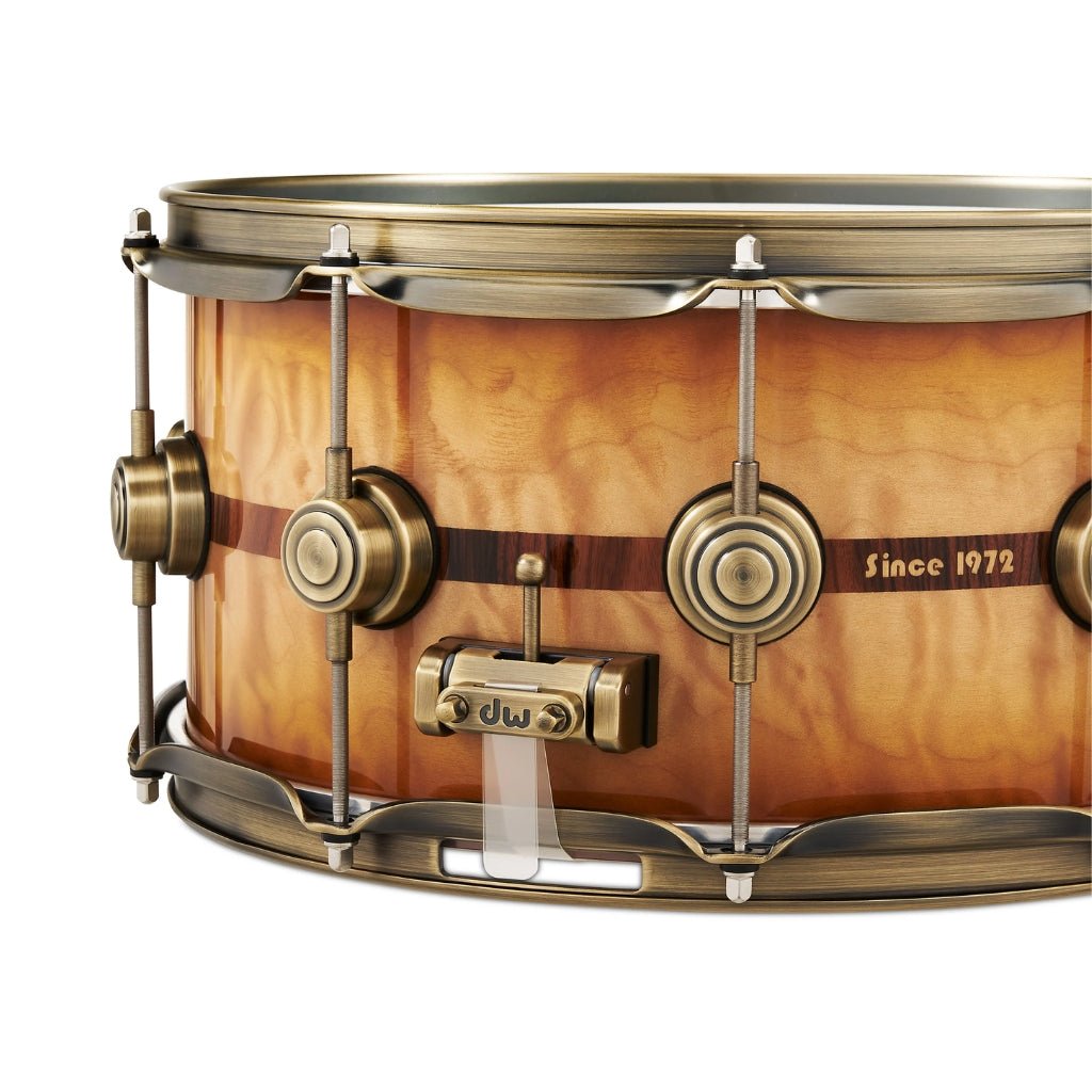 DW Collector's Series 50th Anniversary 6.5x14 Snare Drum with Case – Limited Edition Snare Drums Sky Music