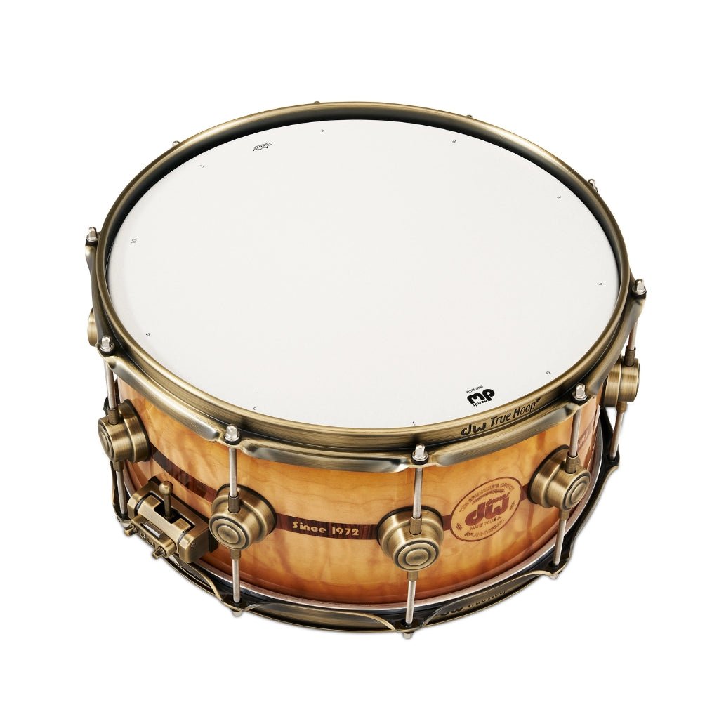 DW Collector's Series 50th Anniversary 6.5x14 Snare Drum with Case – Limited Edition Snare Drums Sky Music