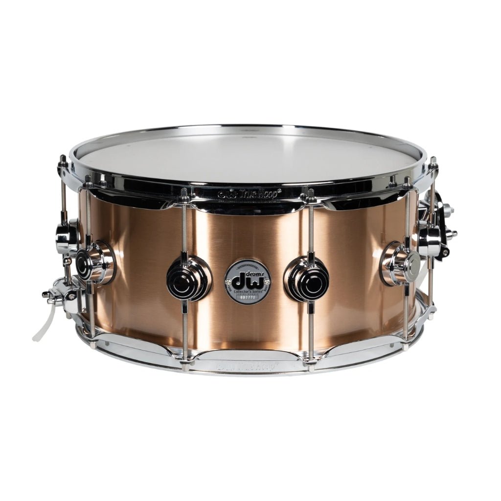 DW Collector's Series 6.5 x 14 Snare Drum - Bronze Brushed Snare Drums Sky Music