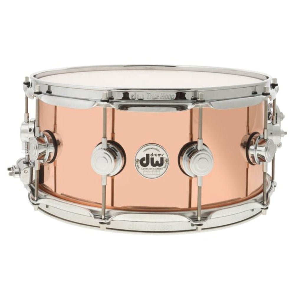 DW Collector's Series Polished Copper 14x6.5 Snare Drum Snare Drums Sky Music