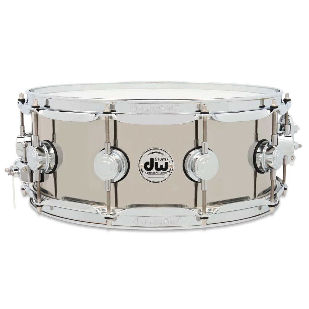 DW Collectors Stainless Steel Snare with Chrome Hardware 14x5.5 Snare Drums Sky Music